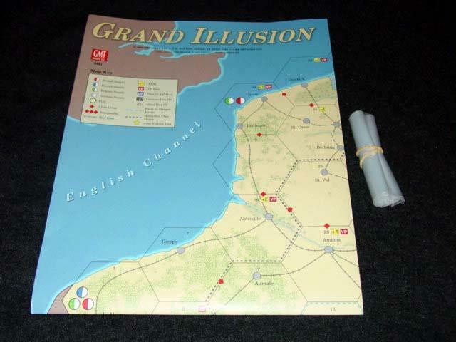 GMT GAMES 2004 – GRAND ILLUSION – Mirage of Glory, 1914 (UNPUNCHED)