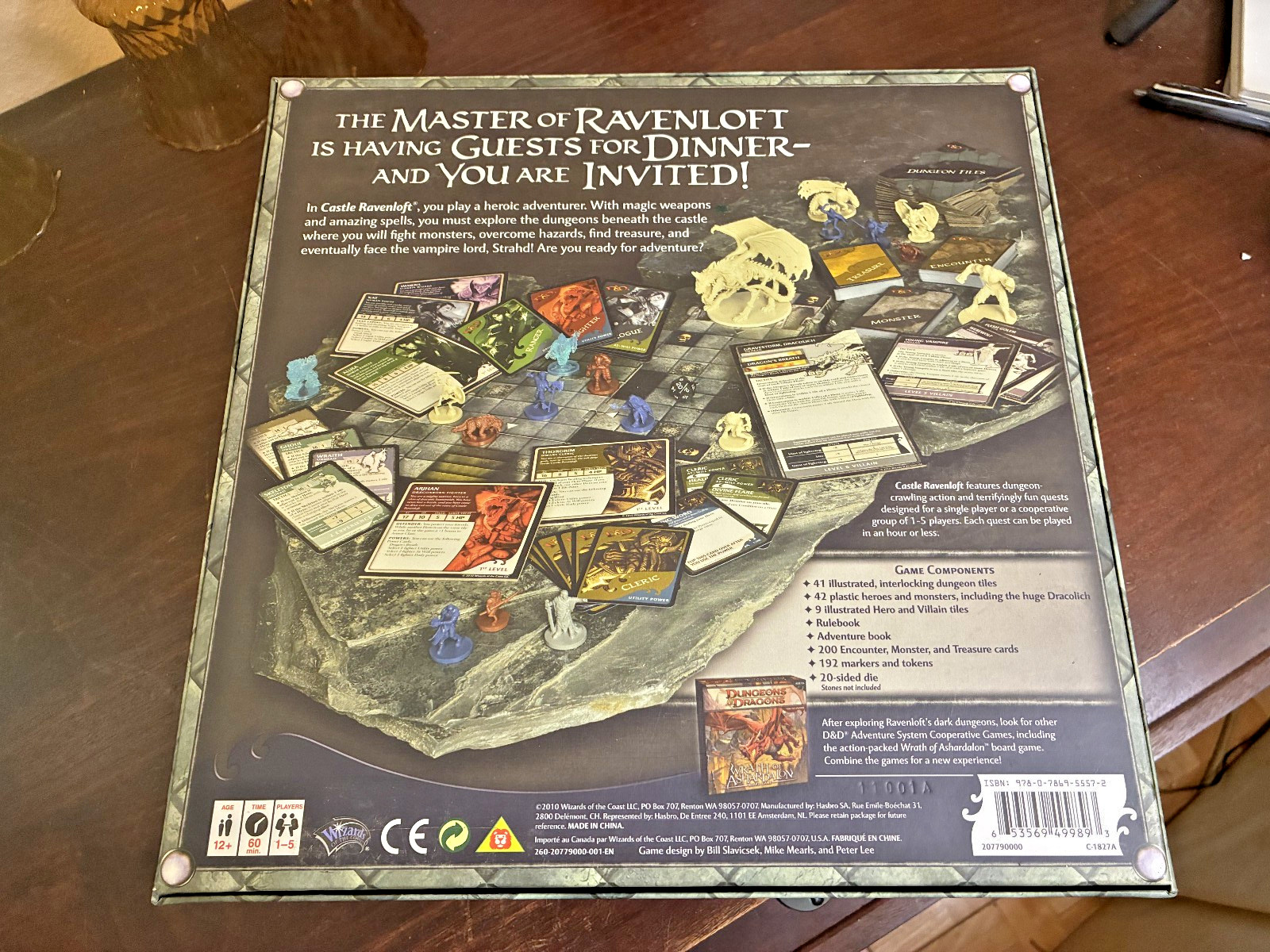 Dungeons and Dragons Castle Ravenloft Board Game Missing Dice