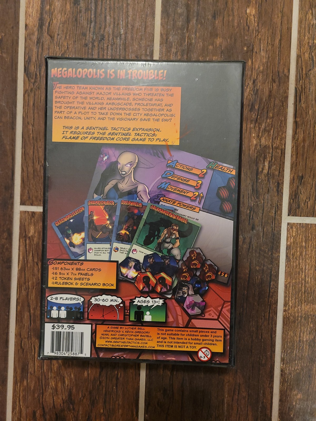 Sentinel Tactics Uprising Board Game