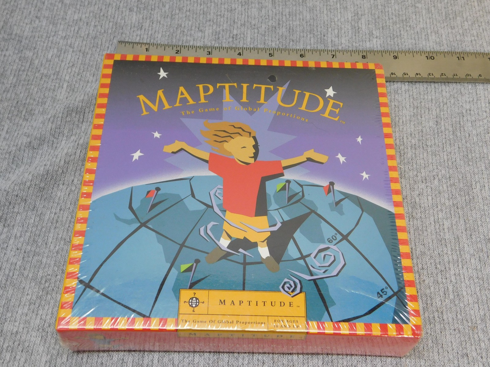 Vintage Maptitude 1997 Resource Games Sealed Geography Educational Board Game