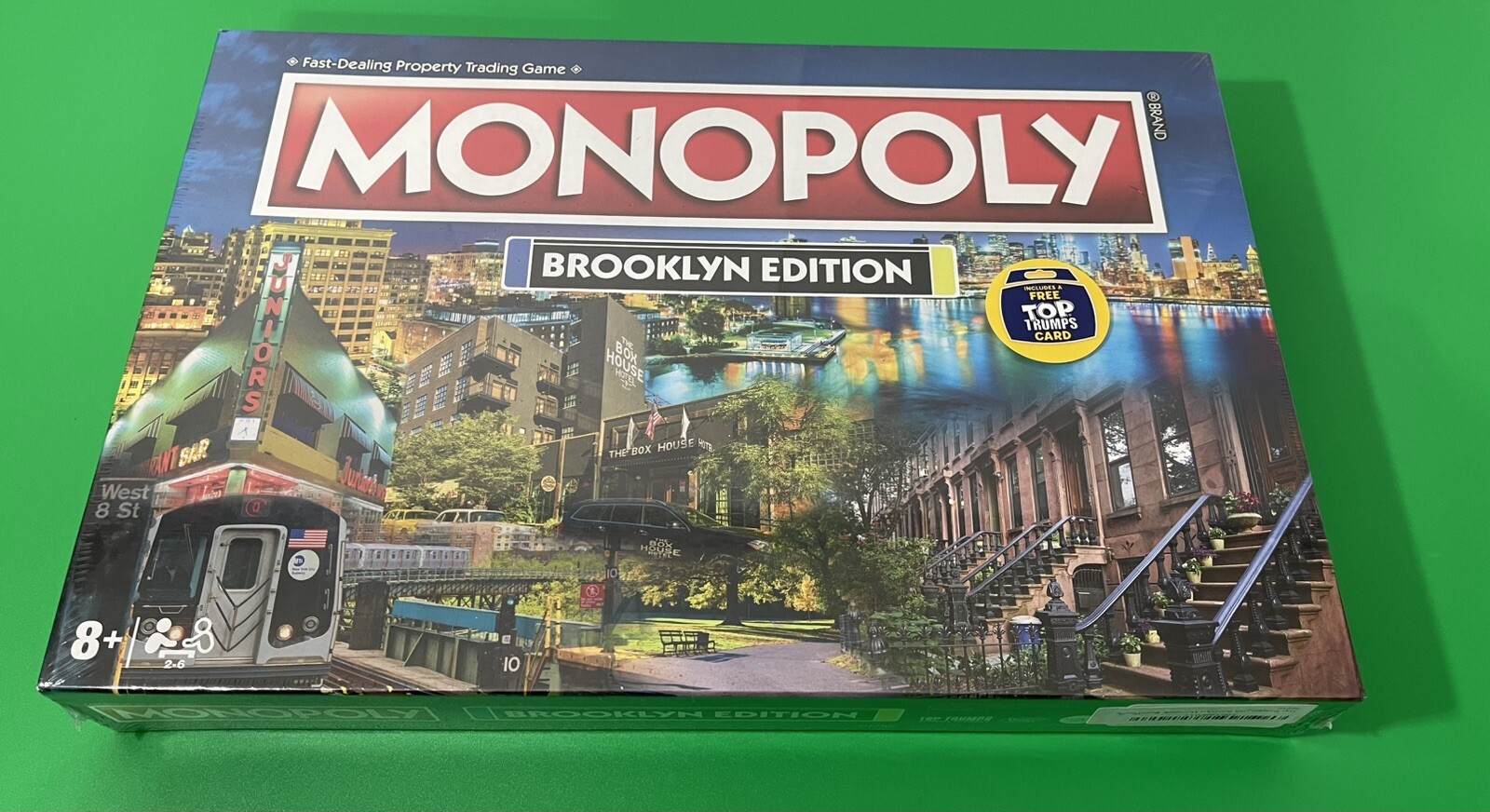 Monopoly Brooklyn Edition Board Game New York Sealed New Hasbro Top Trumps Card