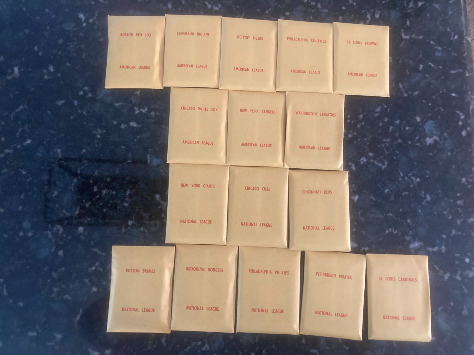 APBA 1922 BASEBALL SEASON COMPLETE SET – 368 CARDS – 1ST PRINTING