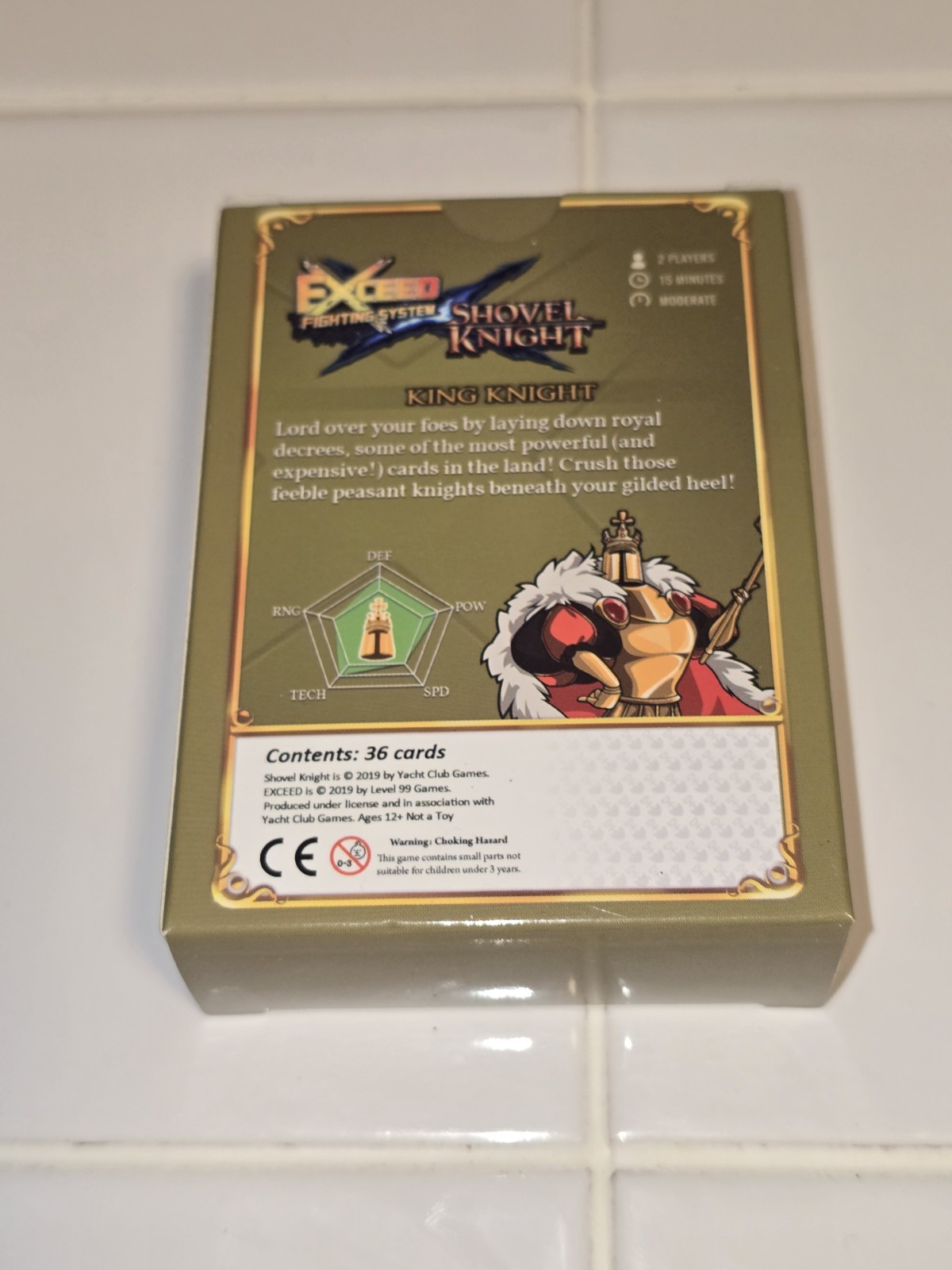 Shovel Knight Exceed King Knight Card Game