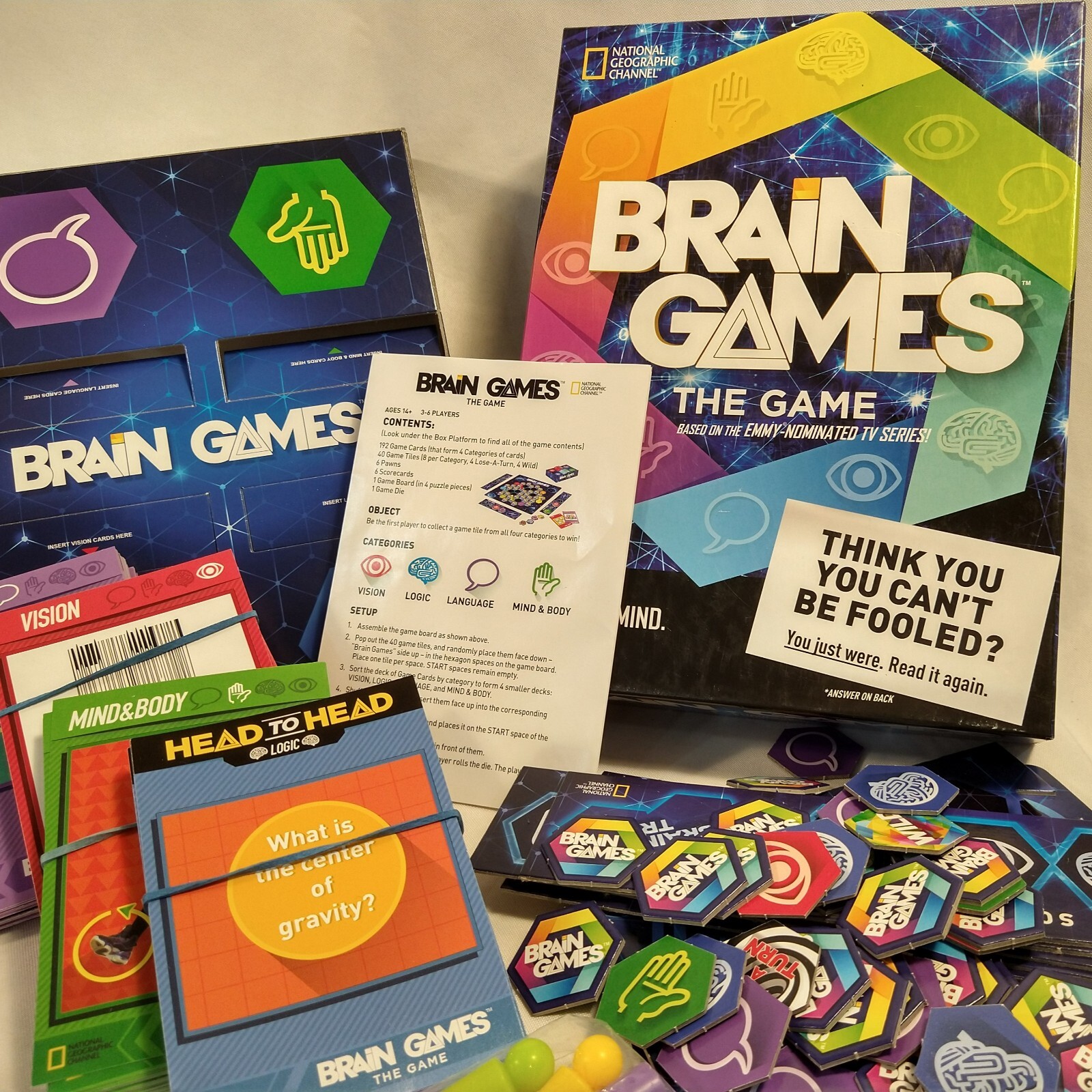 Brain Games The Game Based on the Emmy Nominated National Geographic Channel