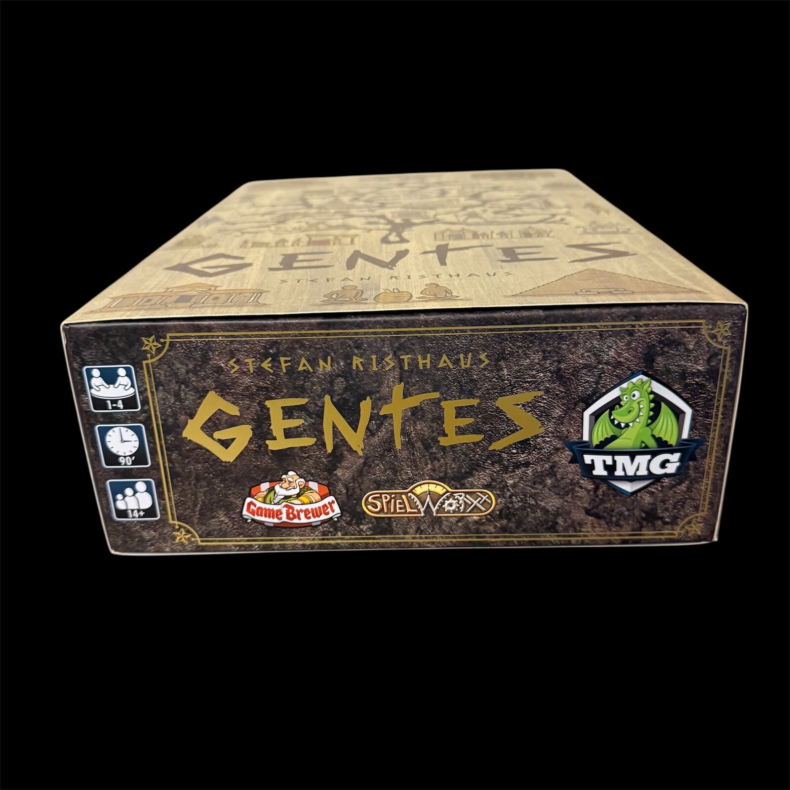 Gentes Board Game Deluxified Edition w/ New Cities Expansion Tasty Minstral