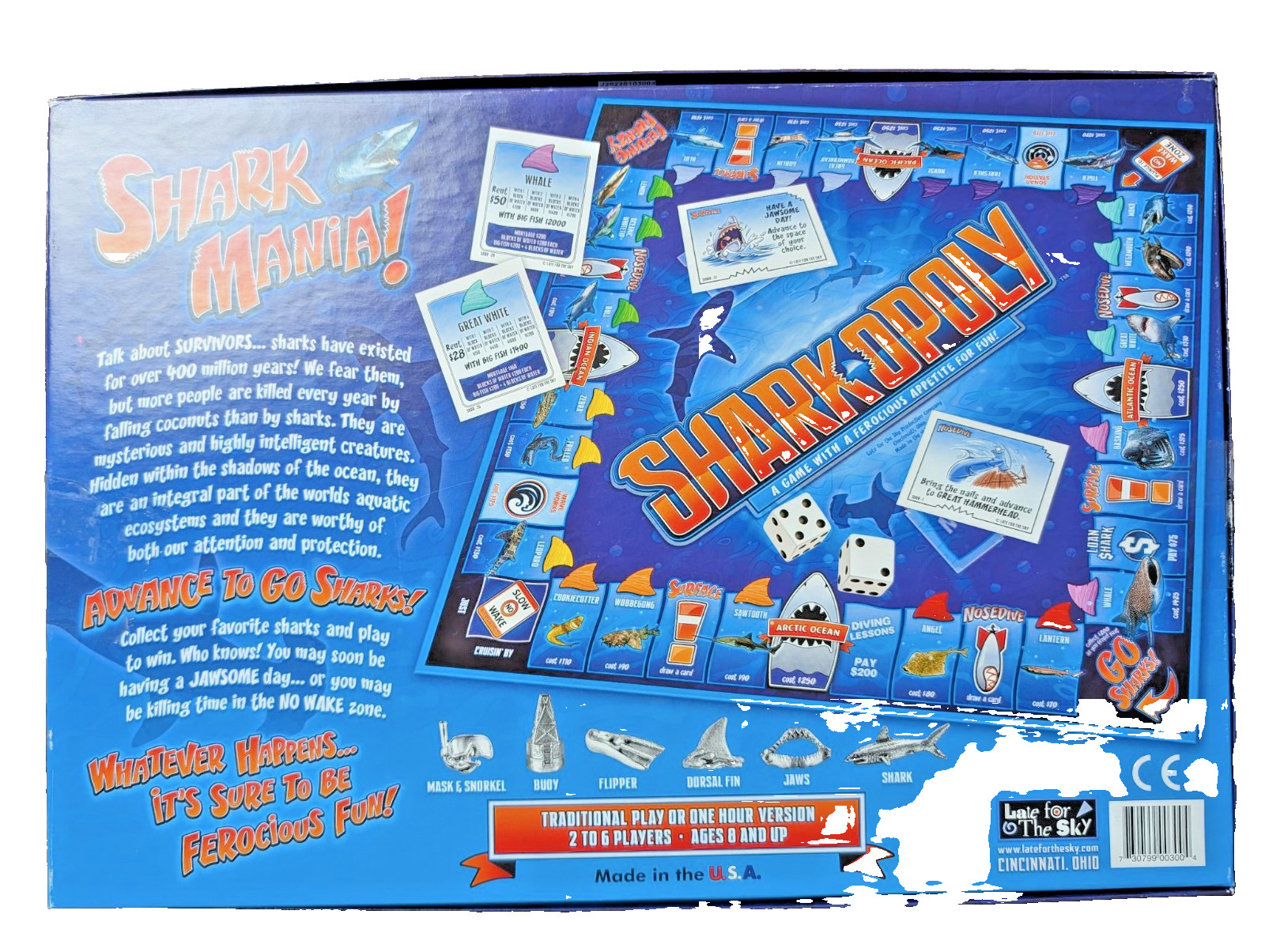 Sharkopoly – A Game with a Ferocious Appetite for Fun! Late for the Sky 2019
