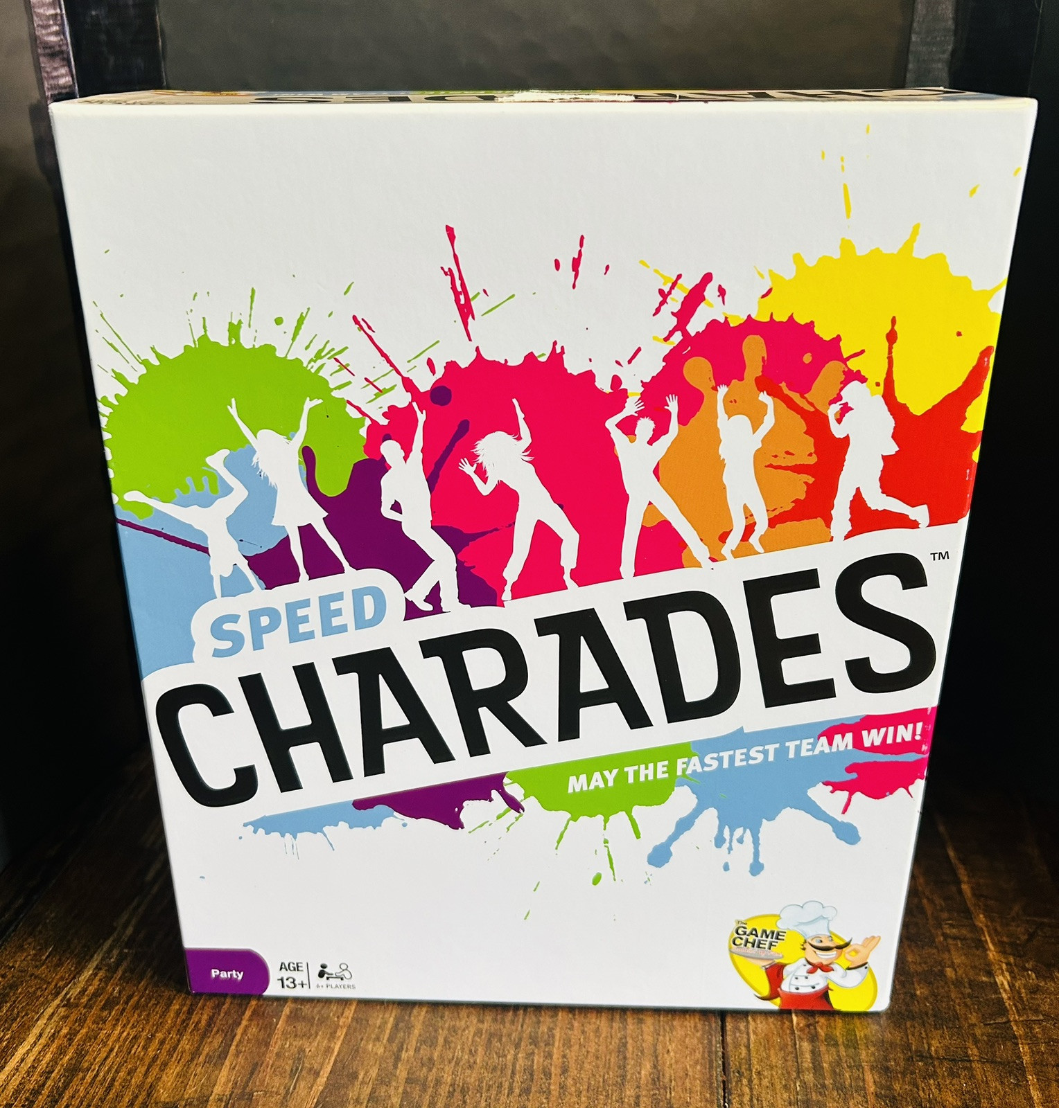 SPEED CHARADES Game May The Fastest Team Win-New Sealed Inside-Minor Box Damage