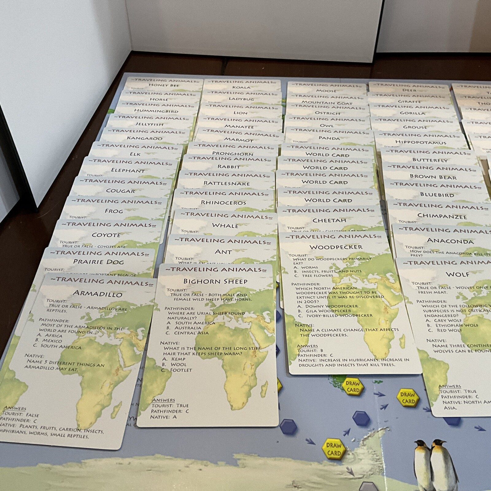 Traveling Animals Race To Save The Animals Board Game