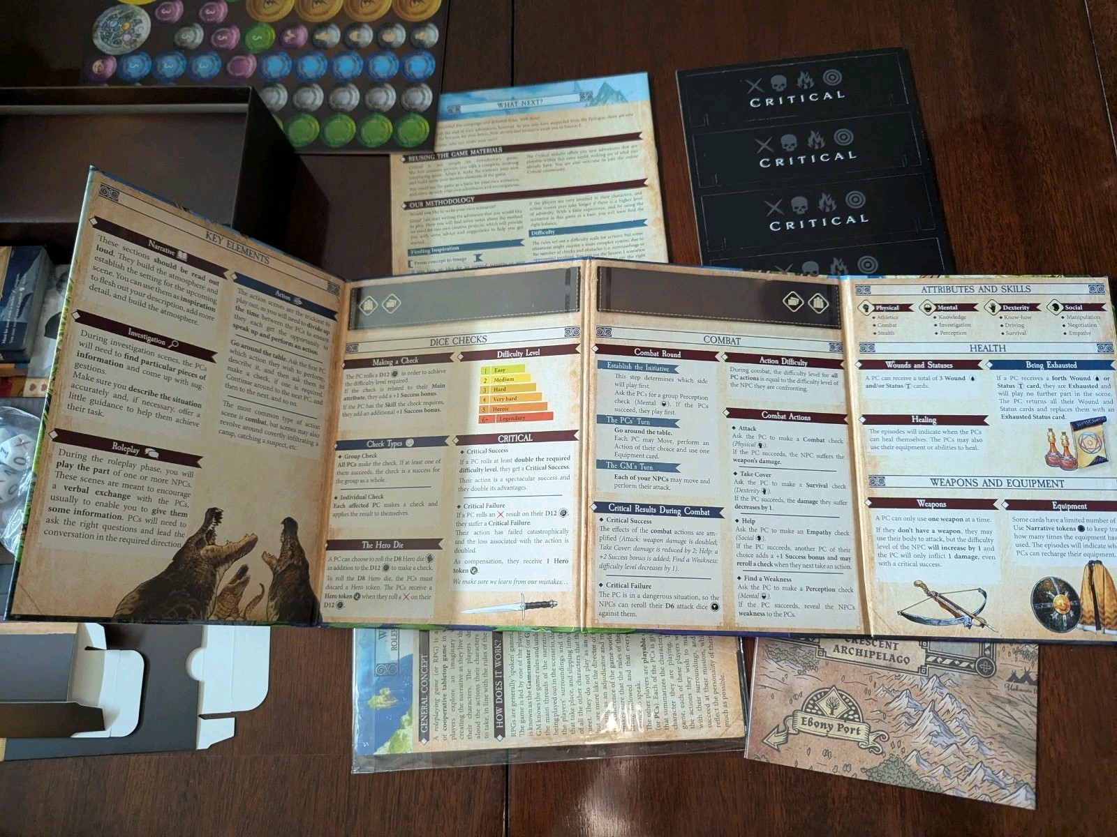 Gigamic: Board Game RPG, complete – CRITICAL: SANCTUARY SEASON I