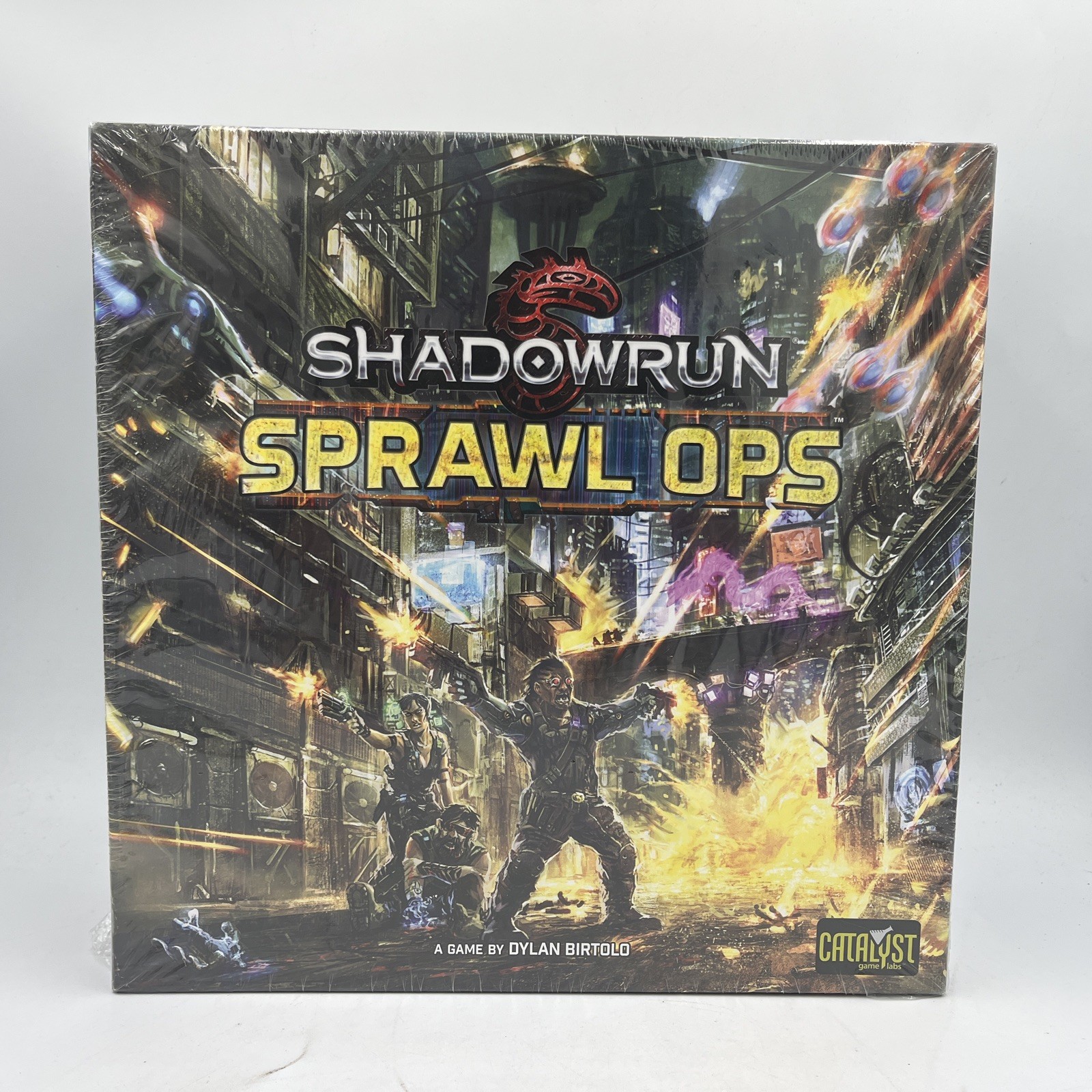 Shadowrun: Sprawl Ops • Board Game • Catalyst Game Lab • New & Sealed!!!