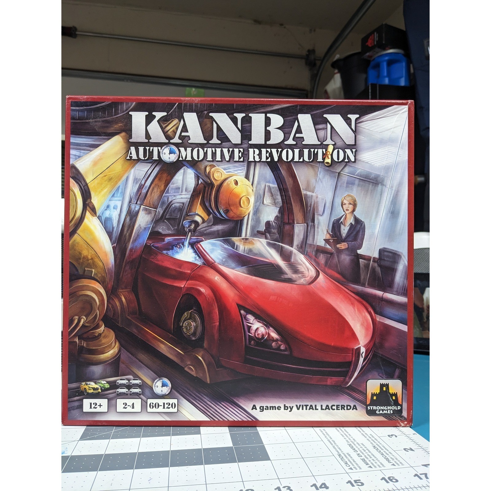 Kanban Automotive Revolution Board Game Vital Lacerda Stronghold Games SG-2010
