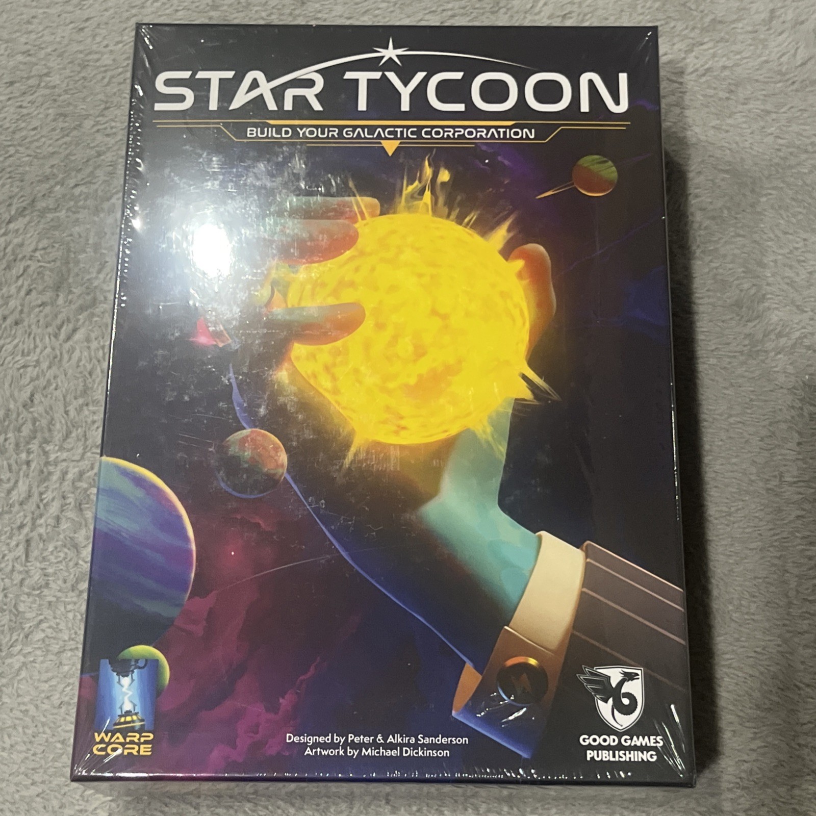Star Tycoon by , Strategy Board Game, for 1 to 4 Players and Ages 14+
