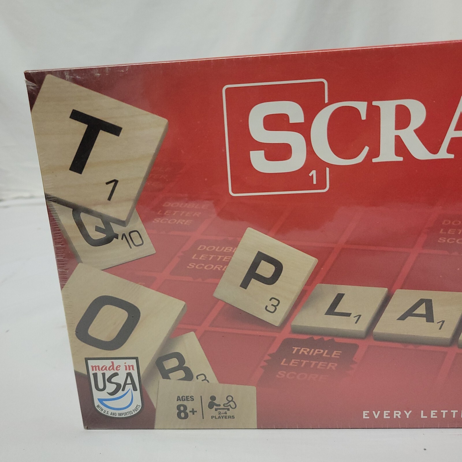 Scrabble Crossword board Game 2013 brand new sealed every letter counts fun! XYZ