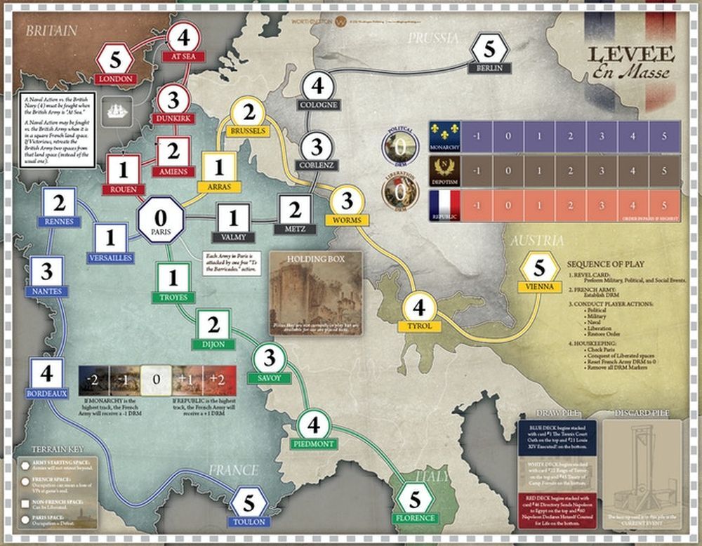 Worthington Games Levee En Masse Deluxe: The Wars of the French Revolution NISW
