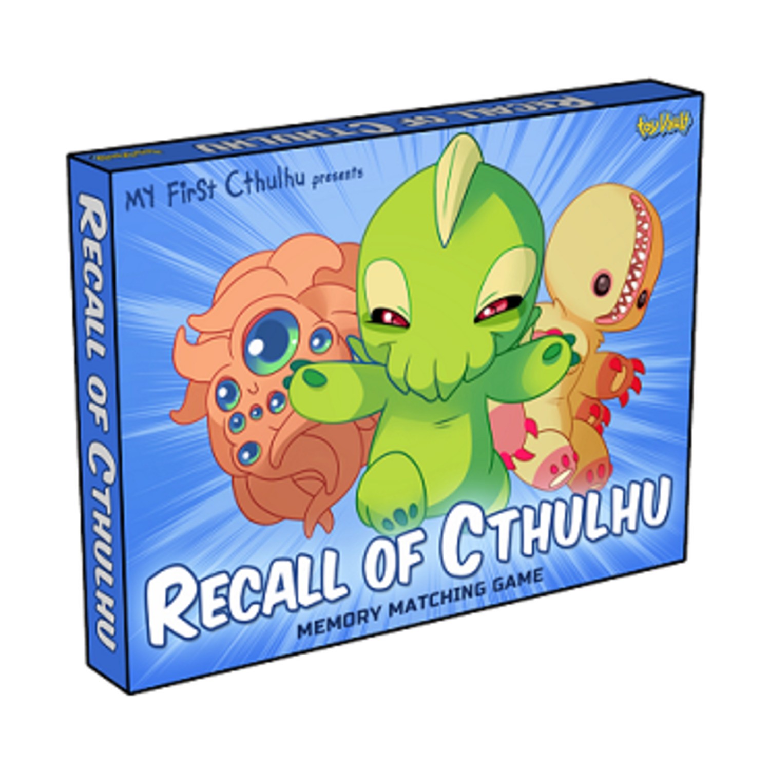 Toy Vault Board Games Recall of Cthulhu – Memory Matching Game Box SW (New)