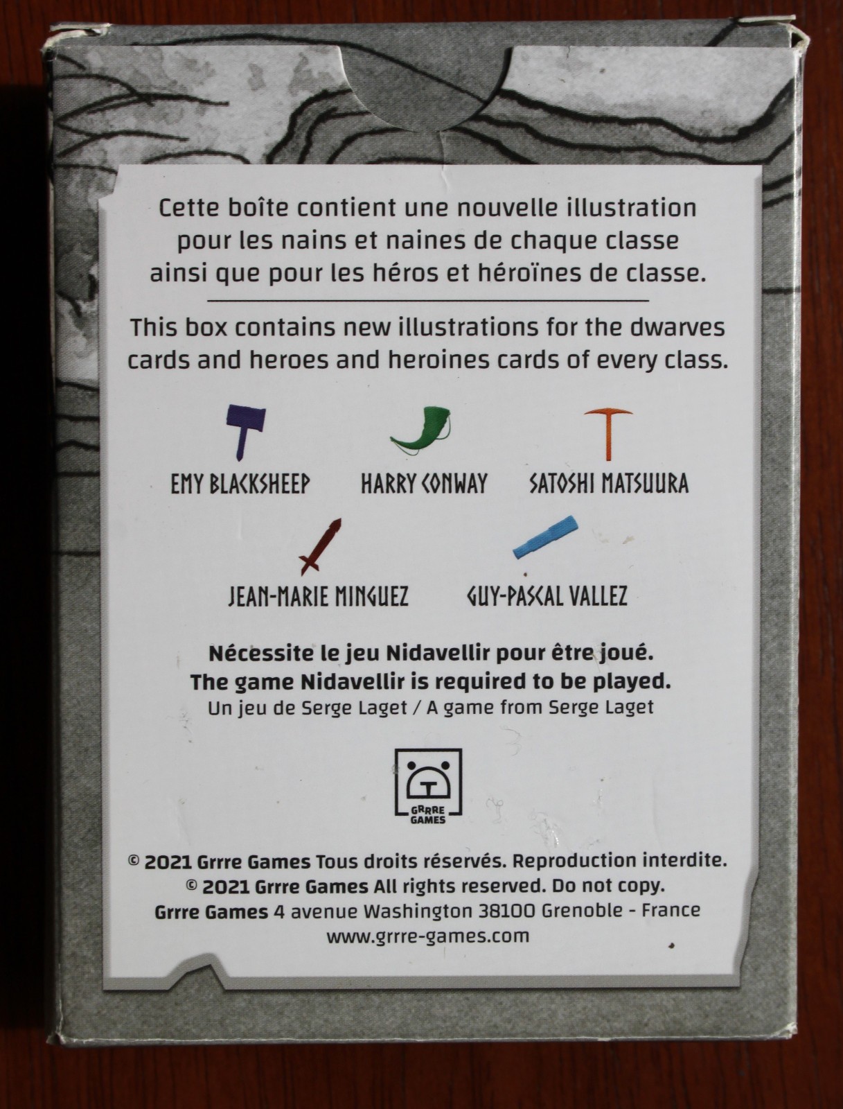 Nidavellir: Art Box Upgrade Board Game