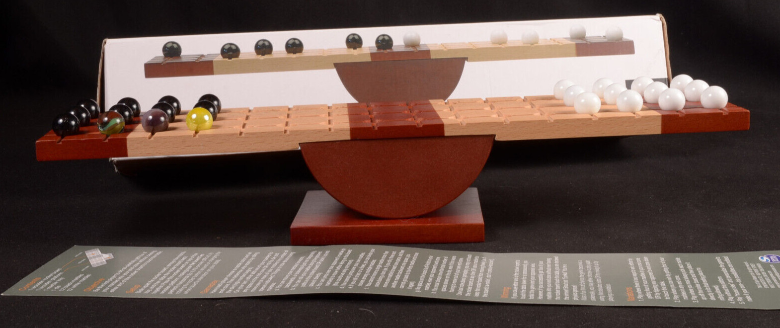 Rock Me Archimedes Lever Balance Strategy Game Marbles Brain Workshop Replaced