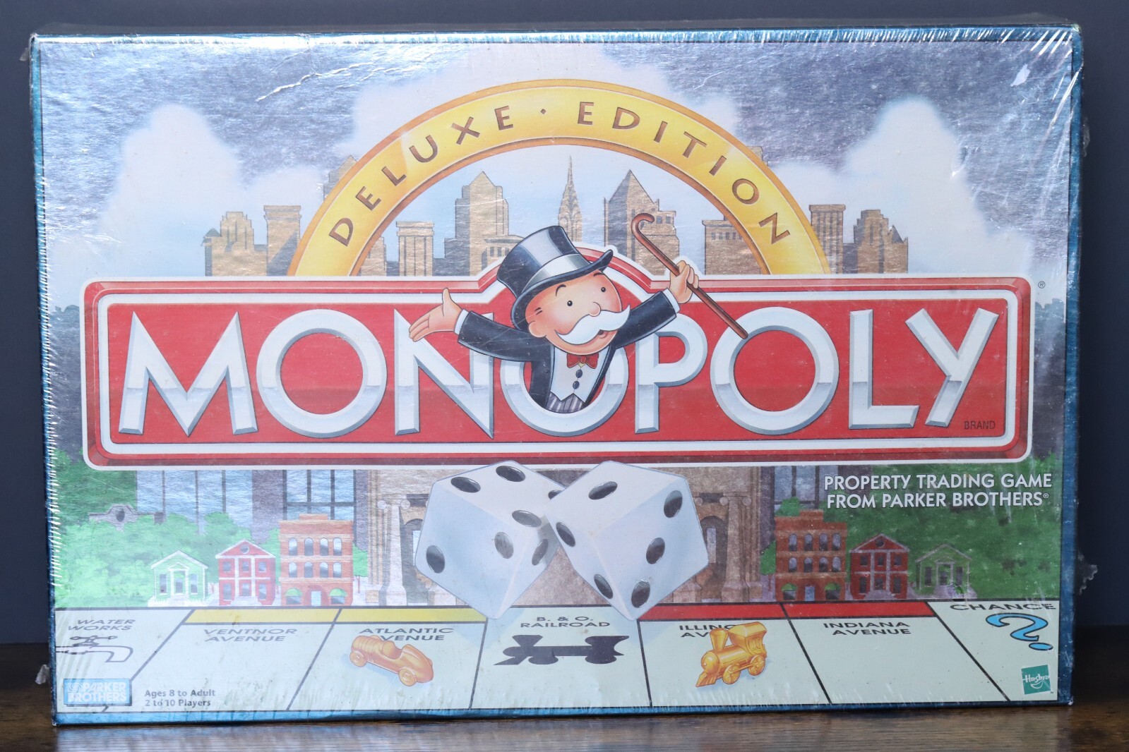 Monopoly Deluxe Edition – (Parker Brothers 1998) -(New/Sealed)
