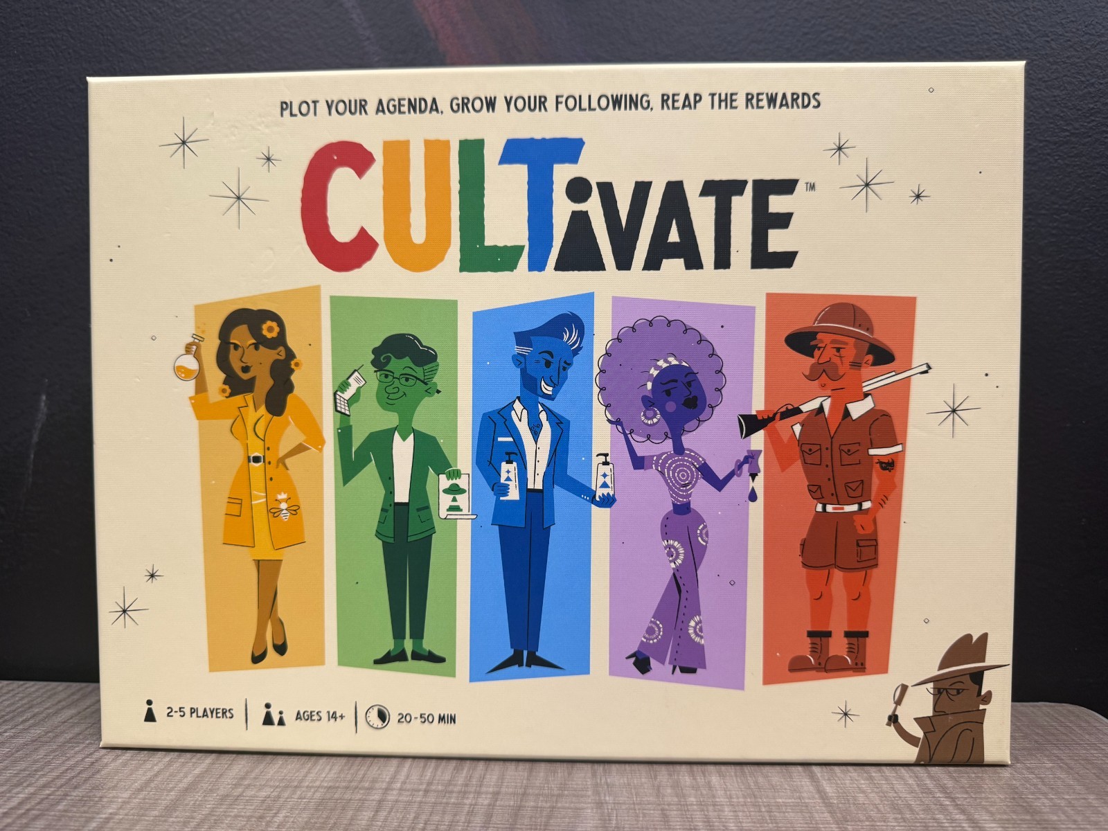 *FREE US SHIPPING, NEW & SEALED* CULTivate Board Game, from Atlas Games