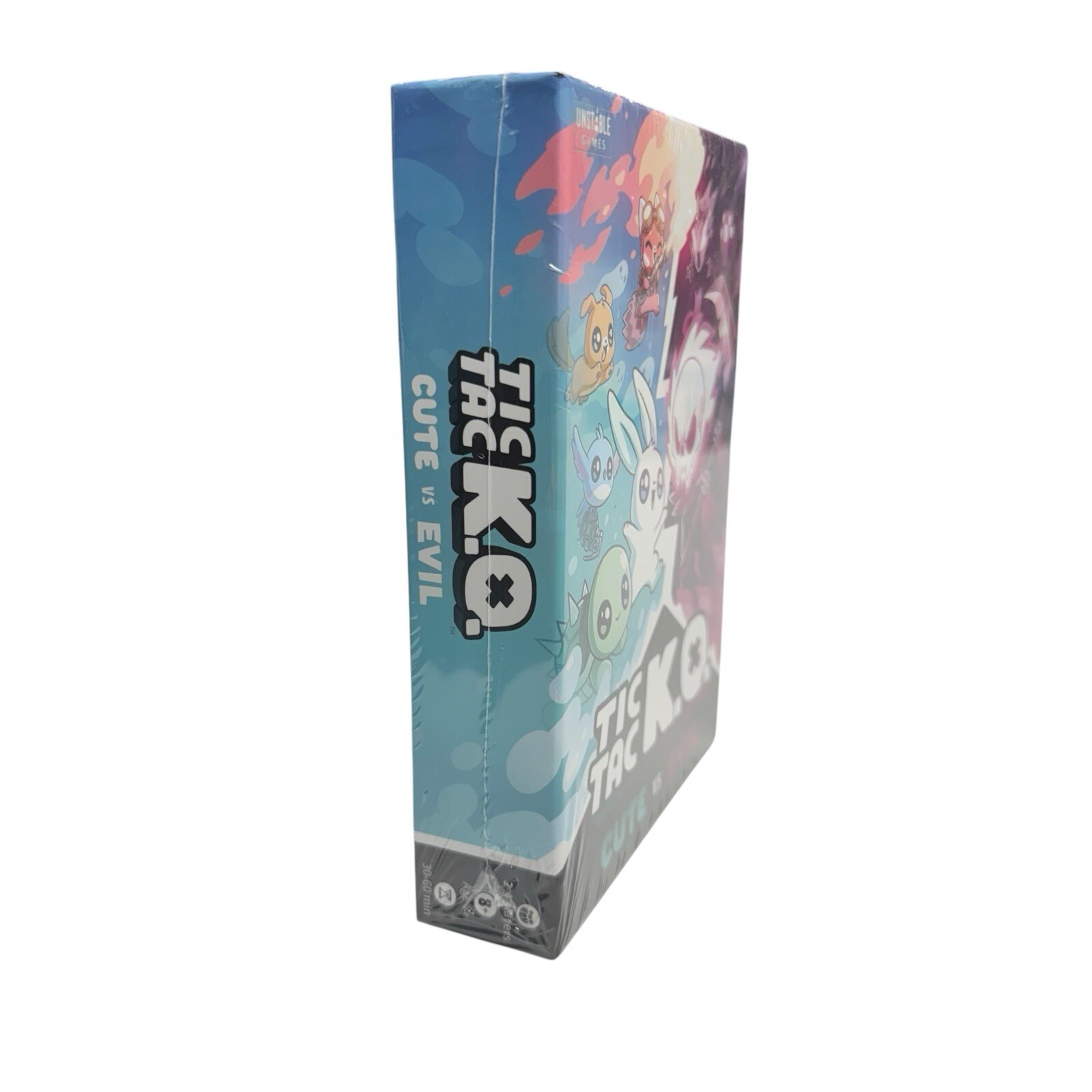 Tic Tac KO Cute vs Evil Card Game NEW 8+ K.O. 2-4 Players Unstable Games