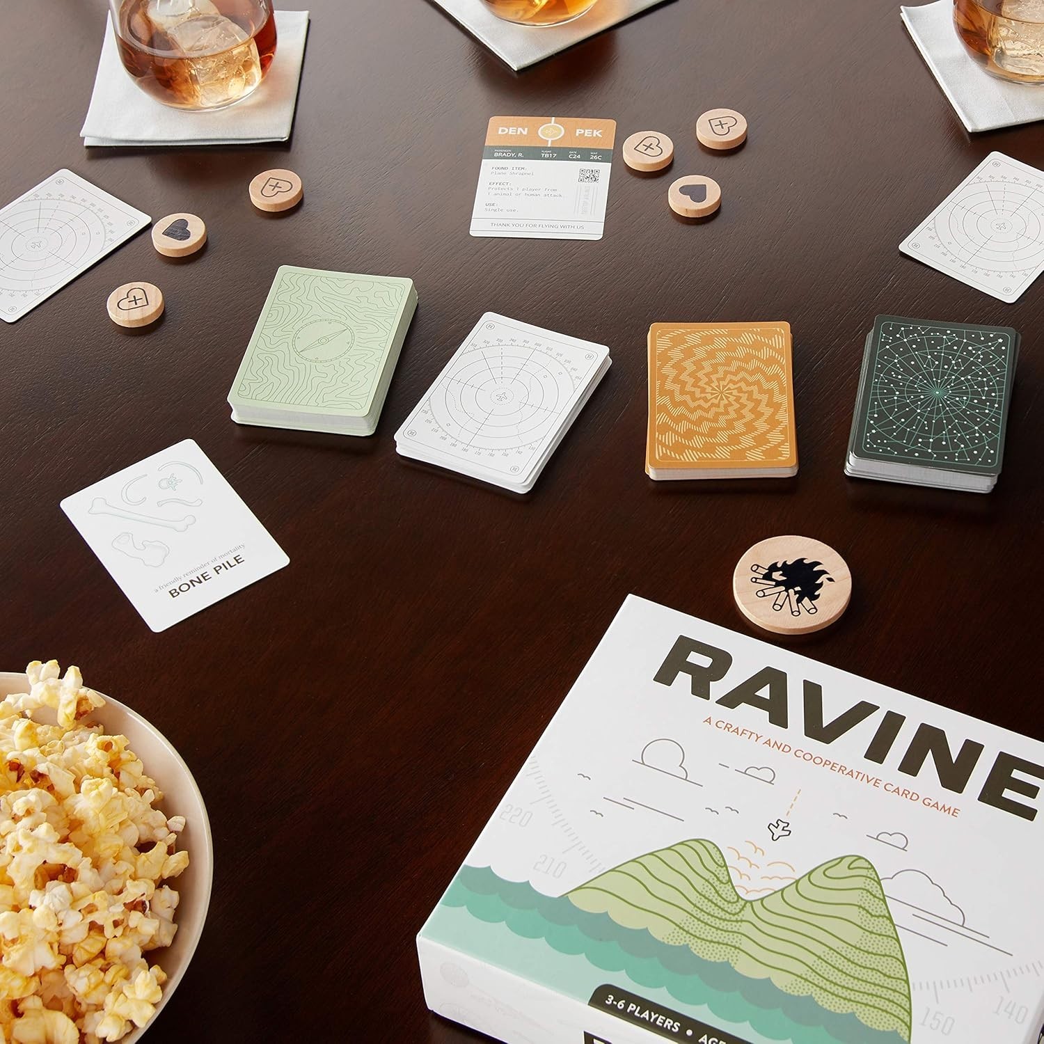 Ravine Card Game – Easy to Learn Cooperative Survival Adventure for Ages 12+