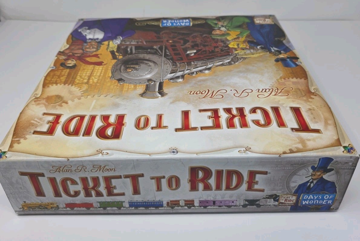 Days of Wonder Ticket To Ride by Alan R. Moon Train Adventure Board Game