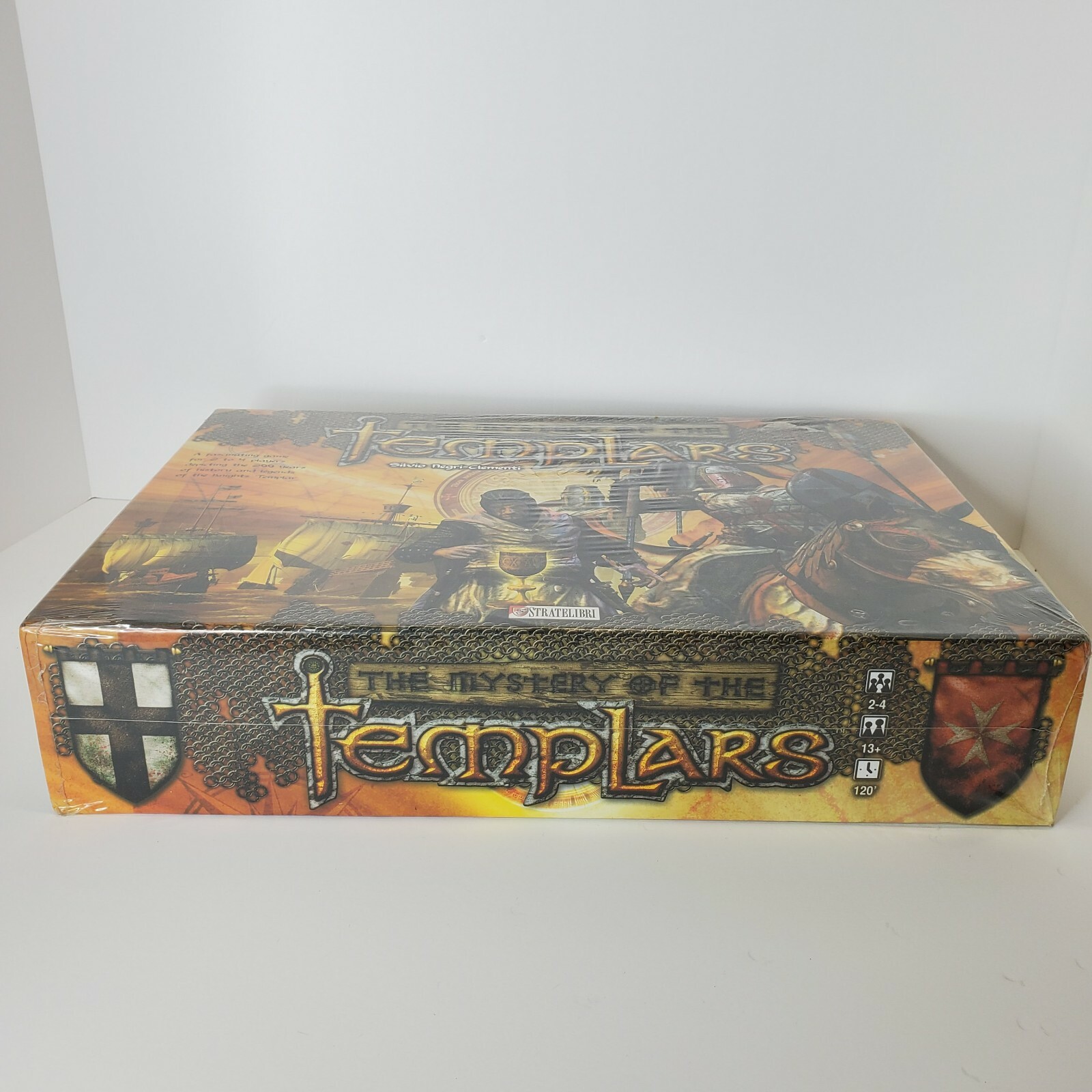 Stratelibri The Mystery of the Templars Historical Strategy Board Game RPG New!