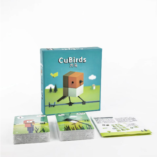 CuBirds Board Game Family Strategy Card Game 20 Minute Playtime