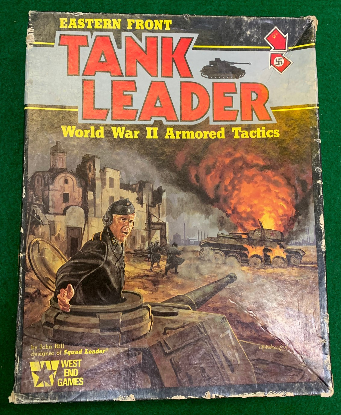 Eastern Front Tank Leader West End Games 1986 Complete!