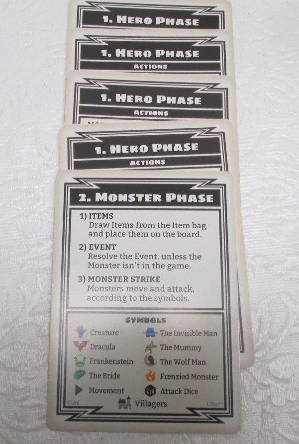 Ravensburger Horrified Universal Monsters Strategy Board Game – Complete