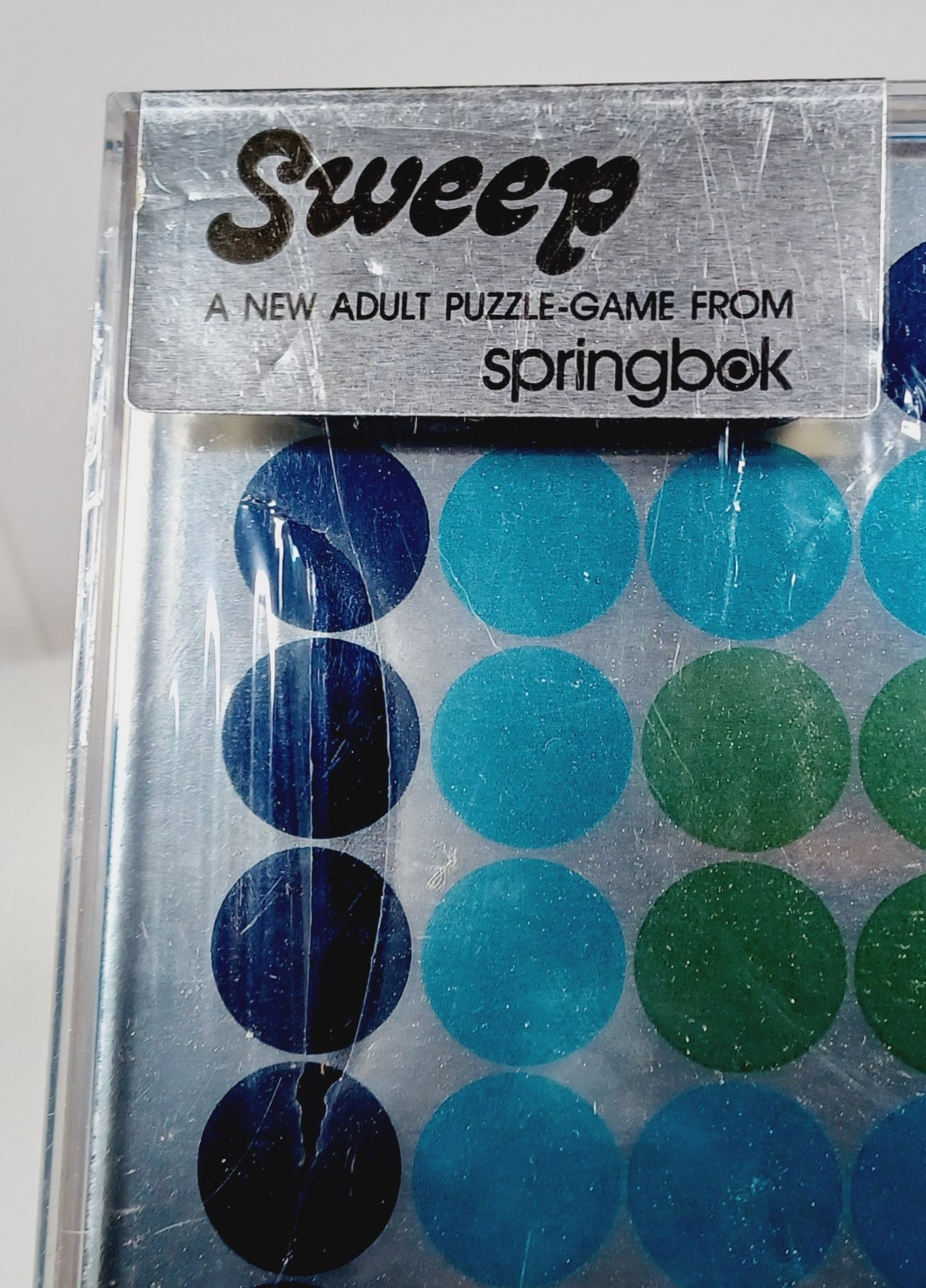 Vintage 1973 Springbok Sweep Adult Puzzle-Game – NOS SEALED PACKAGE WEAR