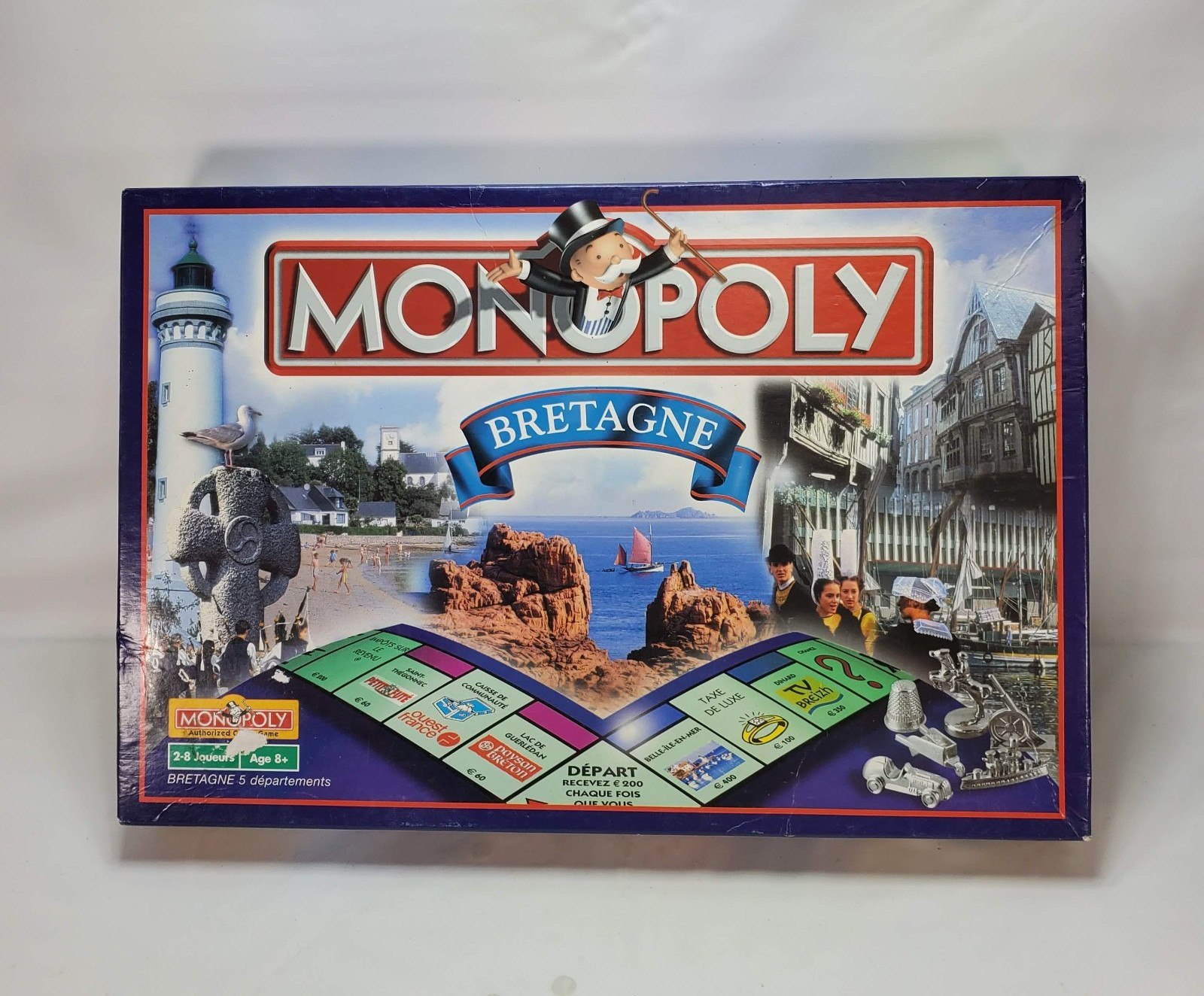 MONOPOLY BRETAGNE Edition France French International Complete Winning Moves
