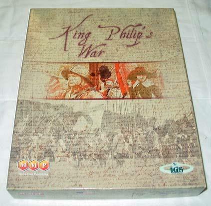 MMP – Multi-Man Publishing – King Philip’s War – (1675-1676) – (UNPUNCHED)