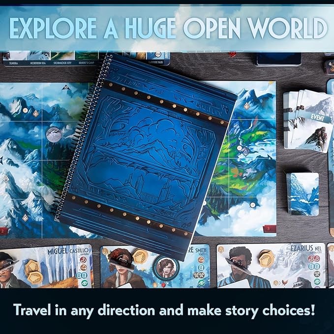 Red Raven Games: Sleeping Gods: Distant Skies – Board Game