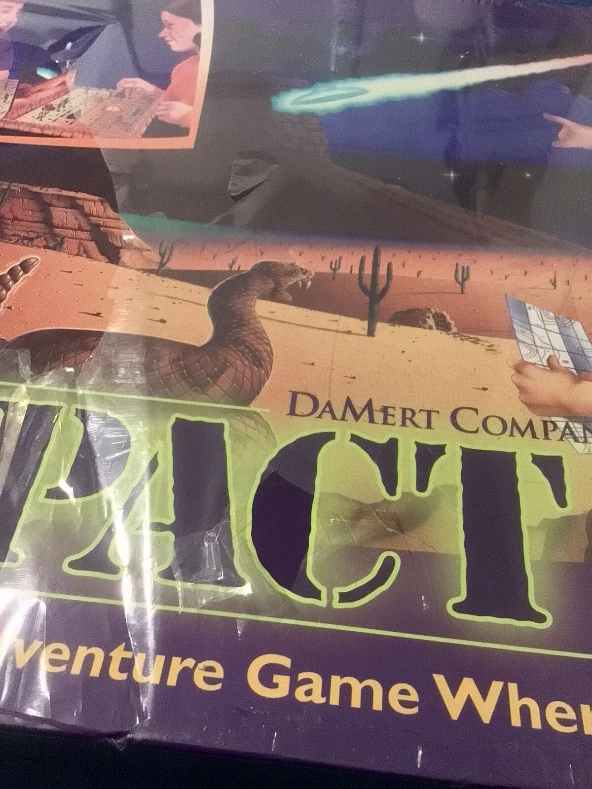 Impact Zone 1998 Board Game DaMert Vintage New And Sealed w/ Wear