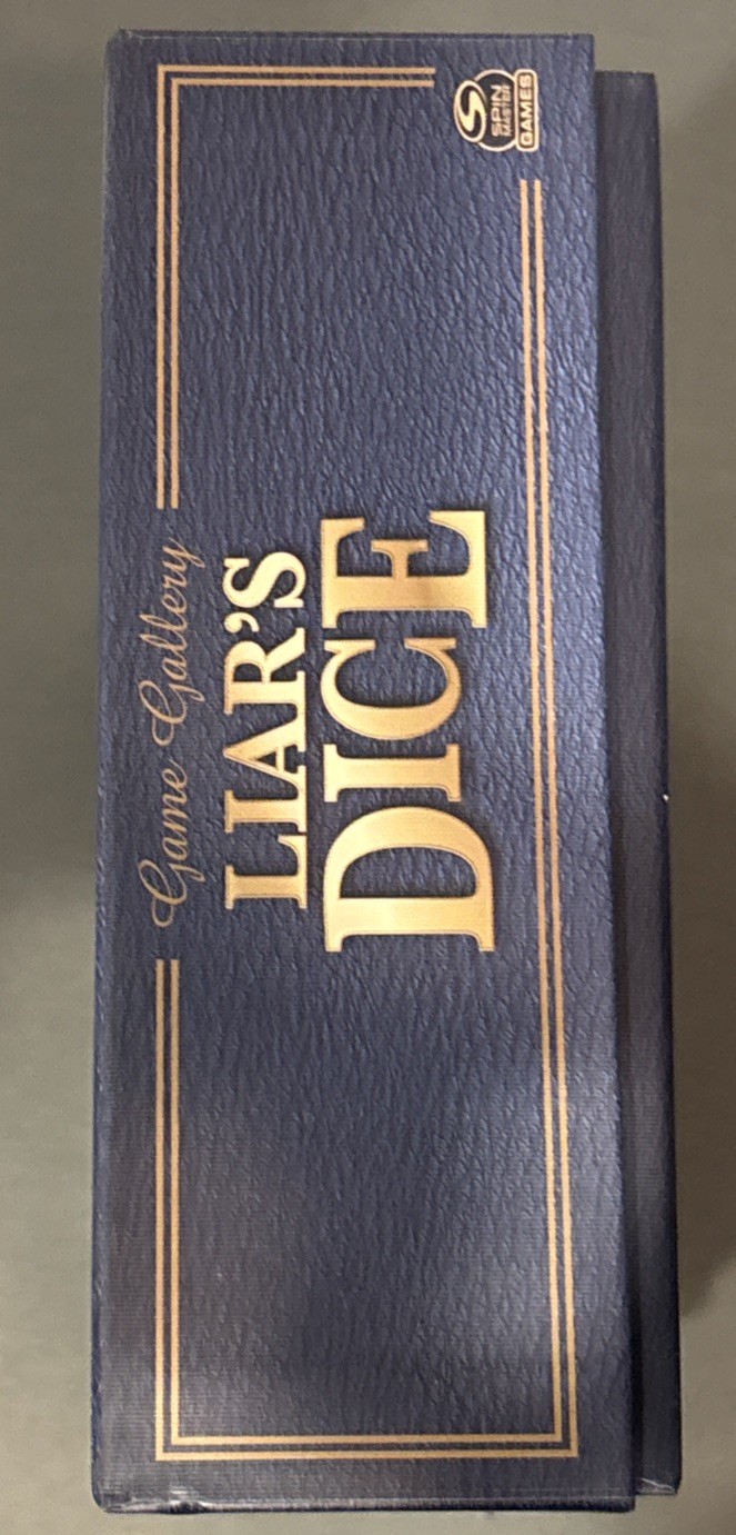 New Game Gallery Liar’s Dice Classic Game 2-4 Players Ages 8+ (4 Cups + 20 Dice)