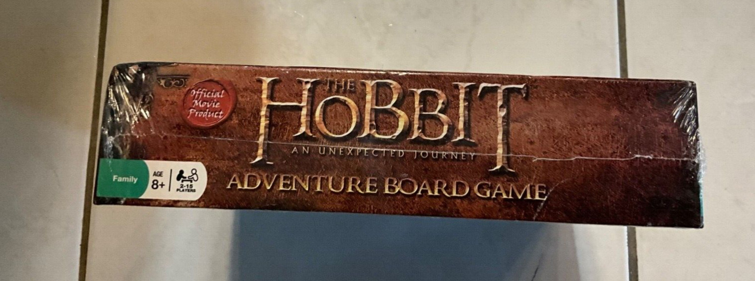 Hobbit Board Game An Unexpected Journey Adventure LOTR New Factory Sealed