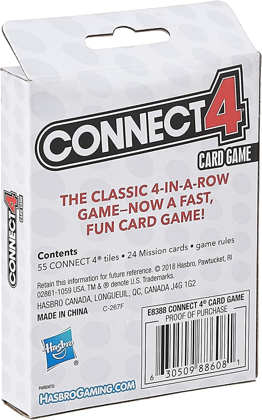 Connect 4 Card Game Fast Fun Travel Game for Kids Ages 5 and Up