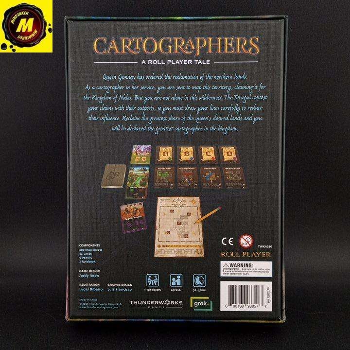 Cartographers: A Roll Player Tale (TWK4050) – #159221 – Strategy Games