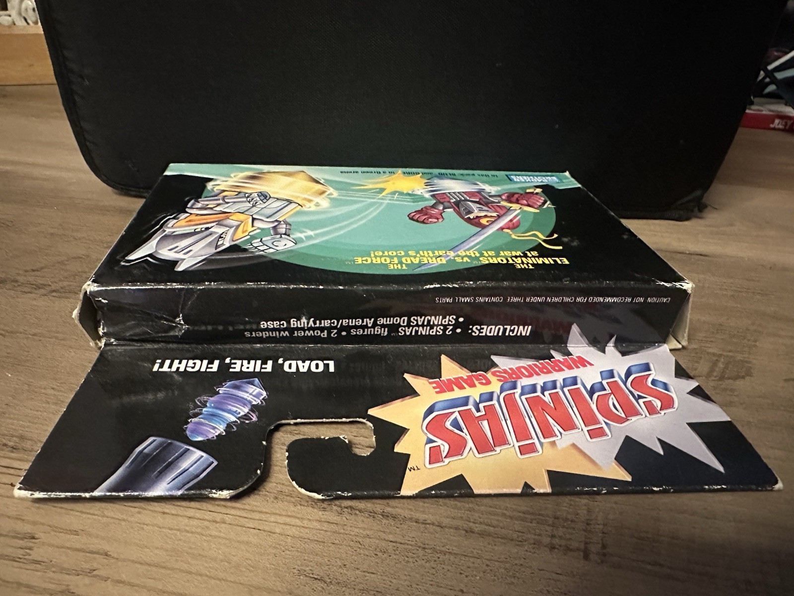 Parker Brothers Spinjas Warriors Game 1989 Vintage MPN 0510 1-2 Players Age 6+