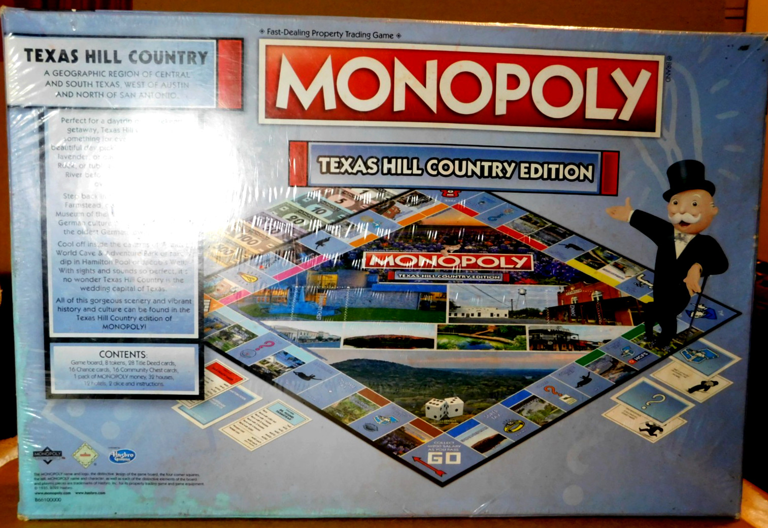 Hasbro, Inc.~Monopoly 2023 Texas Hill Country Edition Ages 8 Years & Up NEW!!