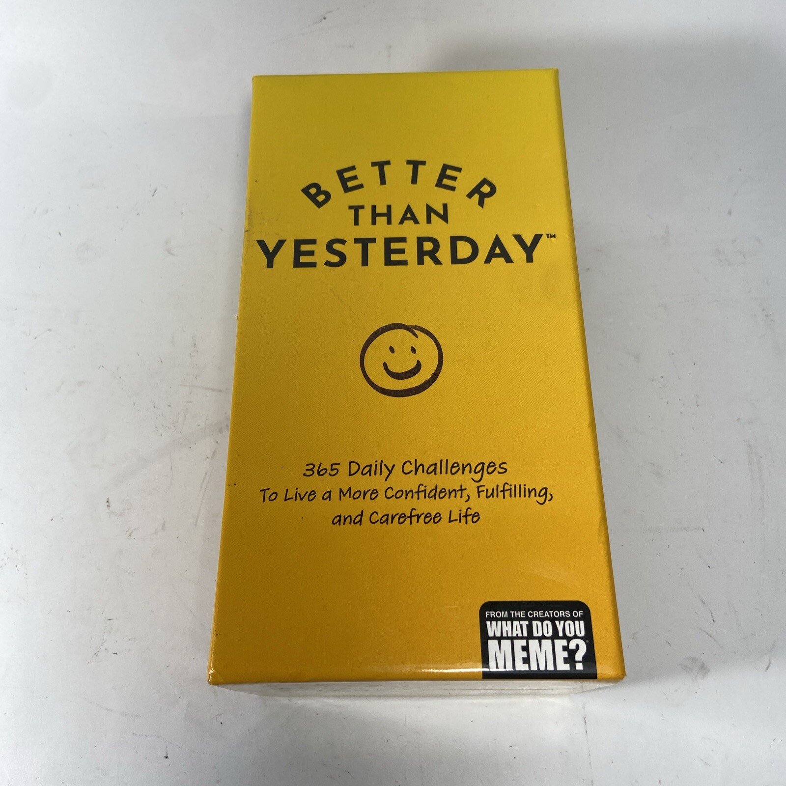 Better Than Yesterday 365 Daily Challenges Life Fullfilling Game NEW