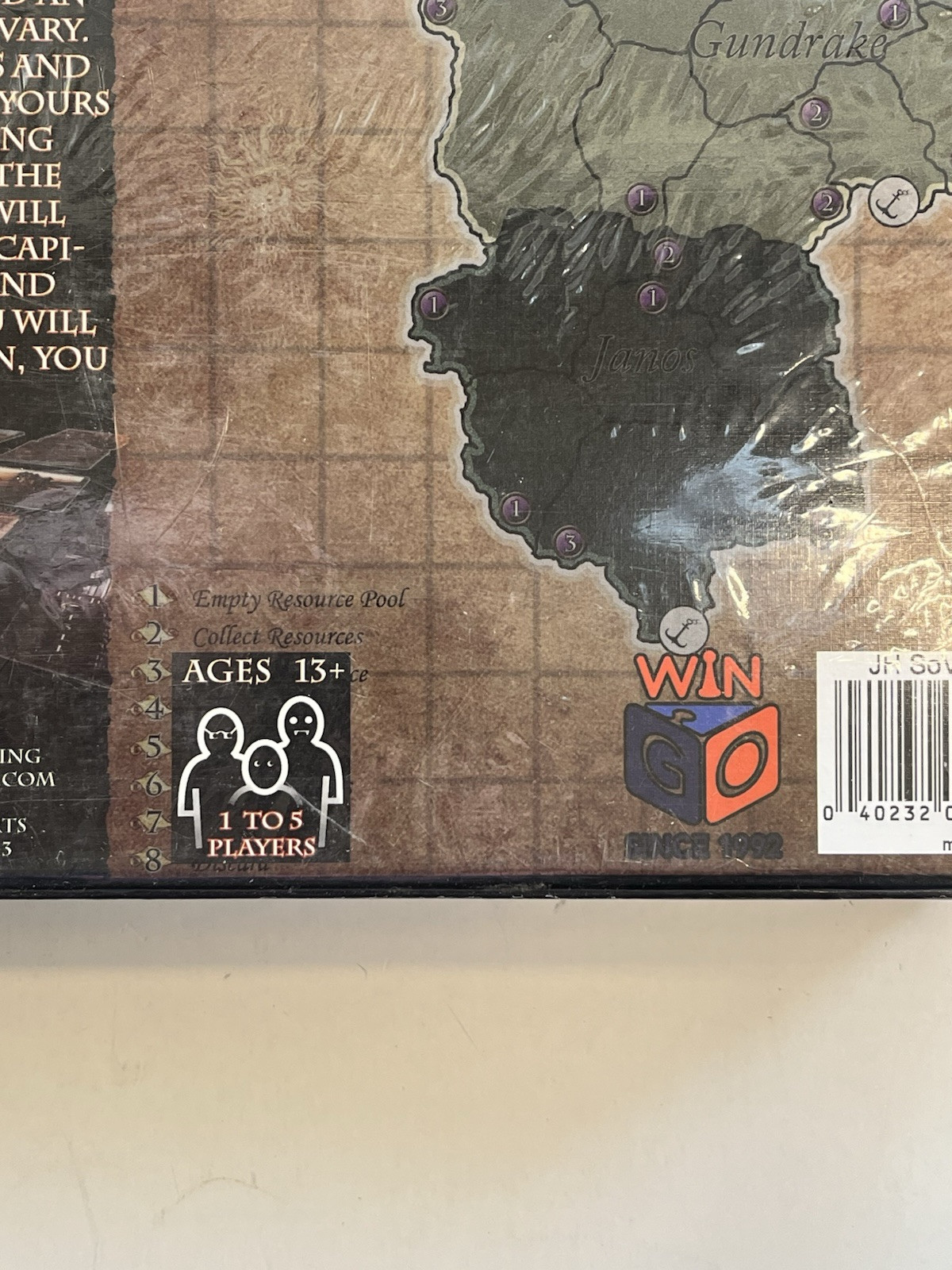 Jester’s Hand Board Game , Siege of Verdan, Strategy 1-5 Players Sealed New
