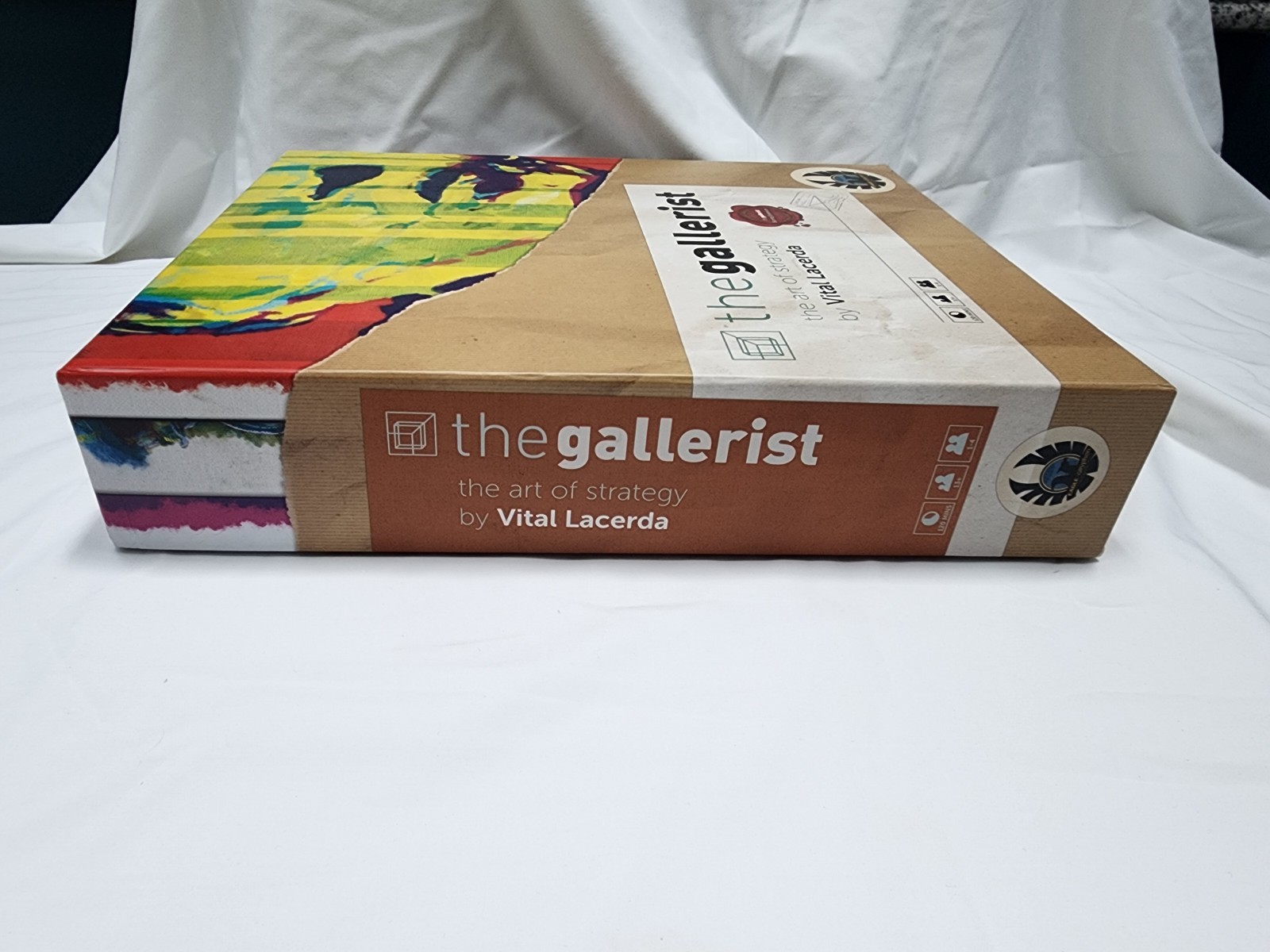 The Gallerist Strategy Board Game Vital Lacerde Eagle-Gryphon Games COMPLETE