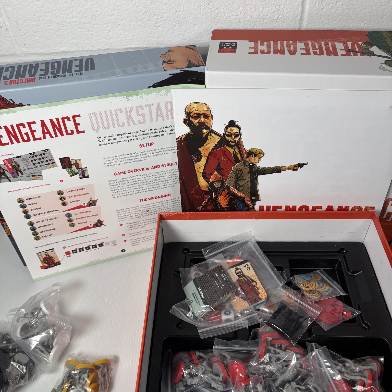 Vengeance Director’s Cut Kickstarter Rampage All-in Game Bundle Saboteurs