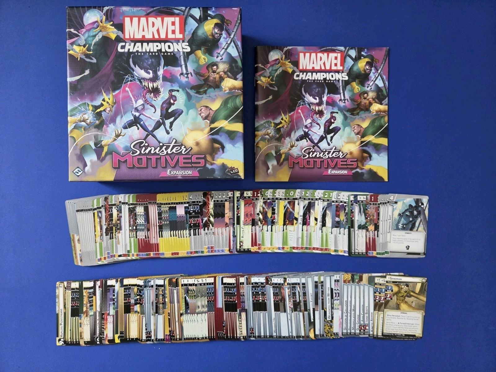 Marvel Champions LCG Sinister Motives Expansion Card Game – COMPLETE