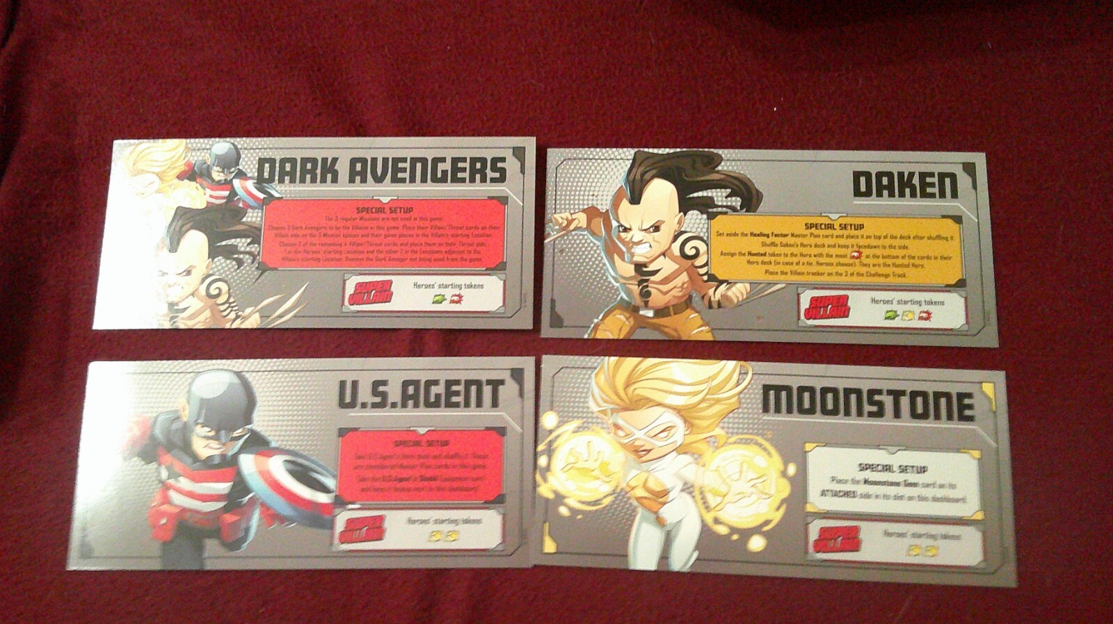 Dark Avengers Marvel United Multiverse Kickstarter Moonstone Daken US Agent