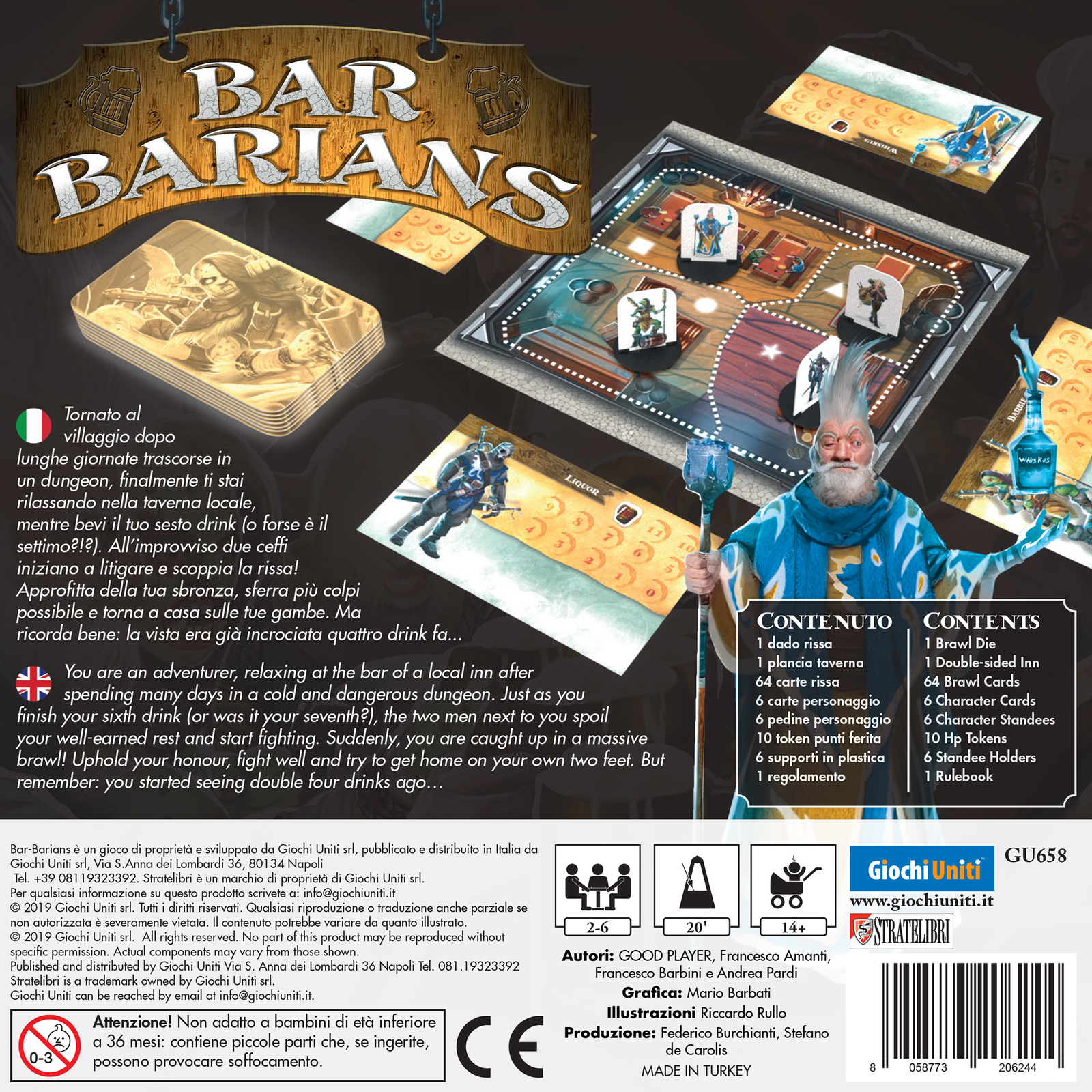 Bar Barians Board Game | Strategy-Based for Teens and Adults