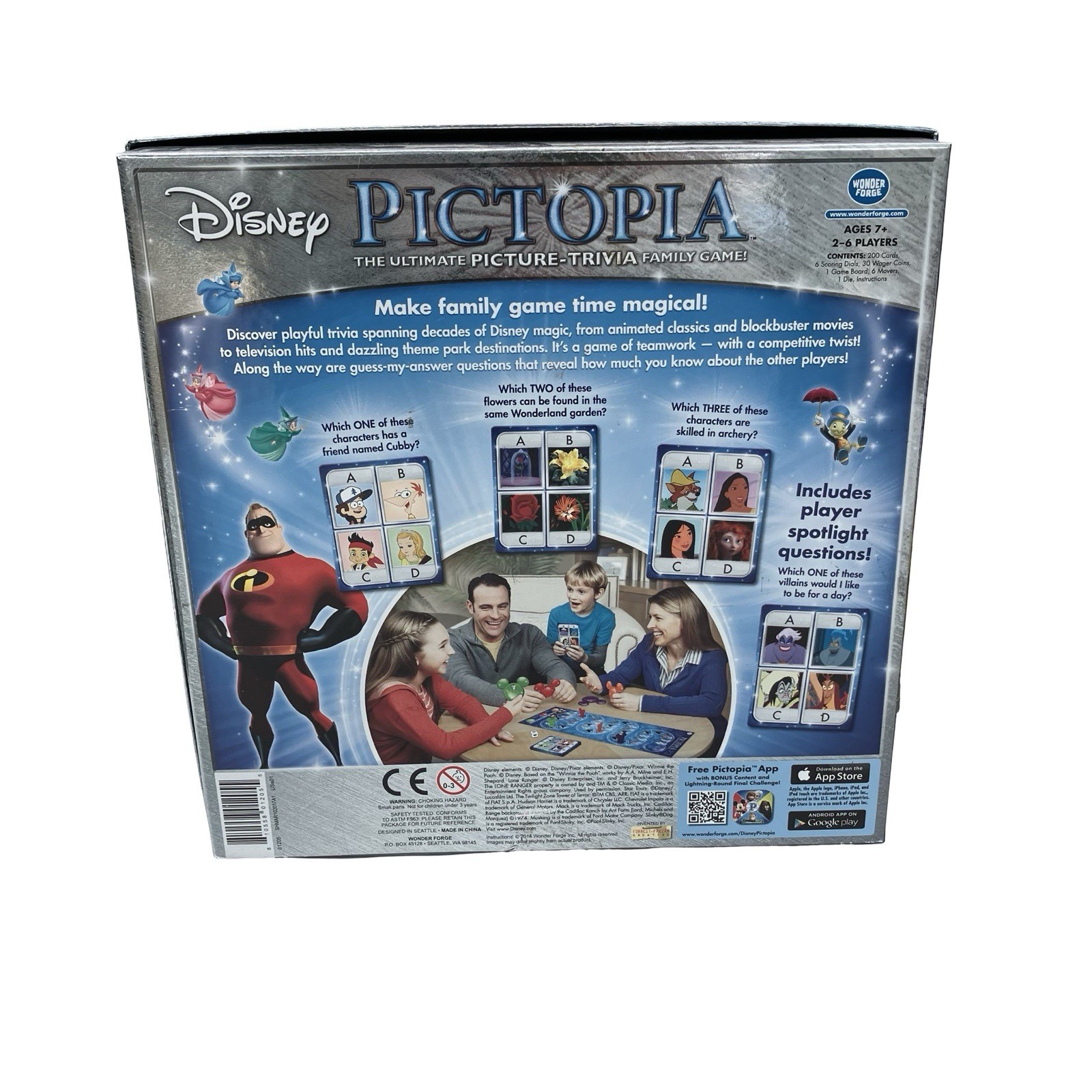 Pictopia Ultimate Picture-Trivia Family Game Disney Edition Board New Open Box