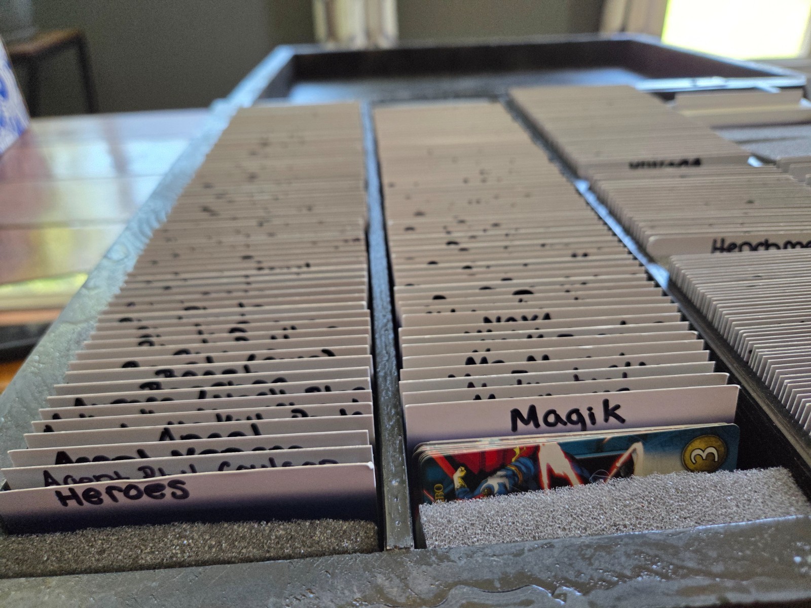 Marvel Legendary Base W/ 12 Expansions, Handmade Box, 2 Gameboards